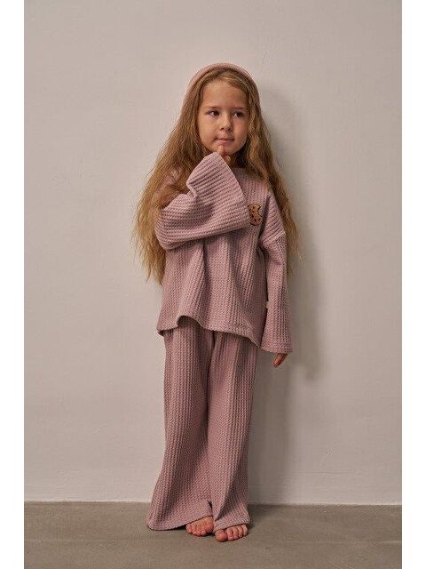 Oh La La Koala For Little Ones Gül Kurusu Cookie Nakışlı Dökümlü Alt Üst Takım - S000487886-20028