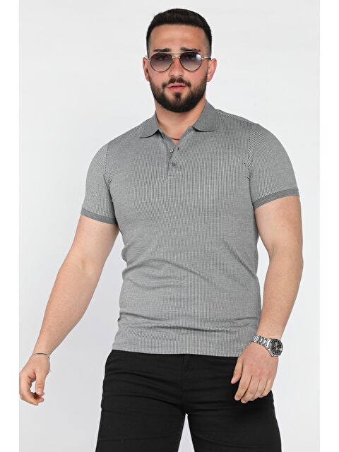 Mishar İtalia Erkek Polo Yaka Yarım Düğmeli Tişört - S000399508-20600