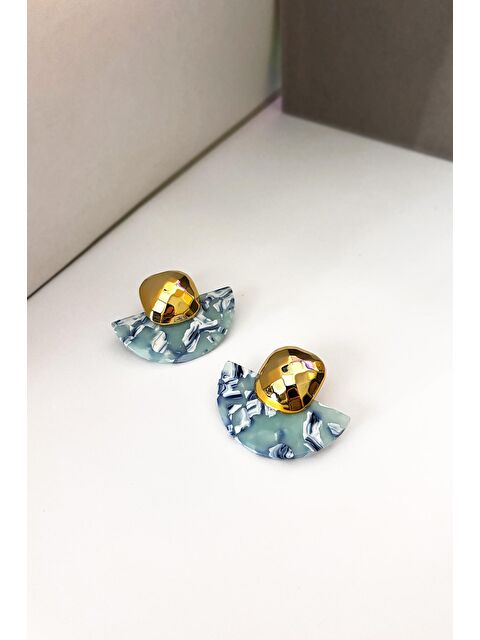 New Obsessions Renkli Yarım Daire Kadın Küpe - S000371862-17234