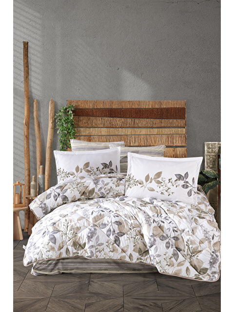 Clasy Ranforce %100 Pamuk Çift Kişilik Uyku Seti Azura - S000439801-19928