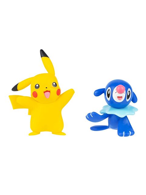 Pokemon Battle 2'li Figür Seti PKW4074 - Pikachu ve Popplio - S000503150-10231