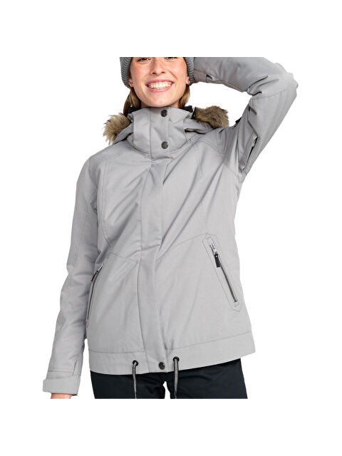 Roxy Meade Kadın Gri Snowboard Ceketi - S000503151-20600