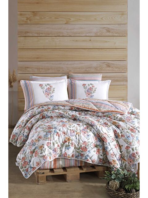 Clasy Ranforce %100 Pamuk Çift Kişilik Uyku Seti Zemi - S000439808-7152