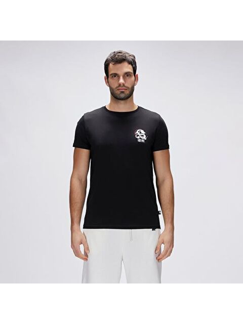 Bad Bear Draco Erkek Siyah Yuvarlak Yaka Tişört - S000506919-19351