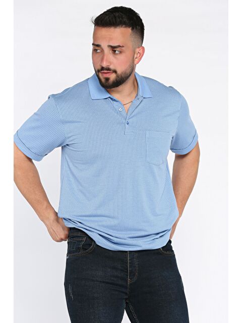 Mishar İtalia Polo Yaka Cepli Erkek Tişört - S000399509-17234