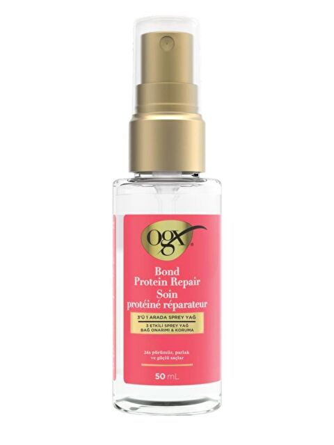 OGX Bond Protein Repair 3 Etkili Yağ 50 ml