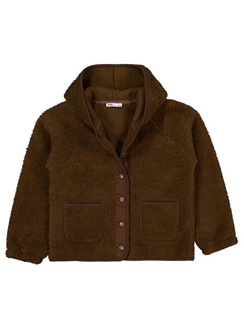 Civil Girls Pelüş Detaylı 10-13 Yaş Hırka - S000456833-19291