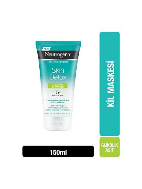 Neutrogena Skin Detox Arındırıcı Kil Maskesi 150 ml