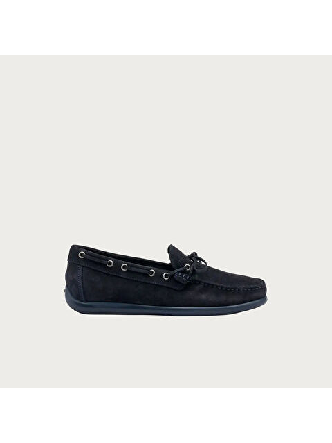 Frau Erkek Klasik Ayakkabı 14D9 CASTORO Casual Suede Boat Lofers