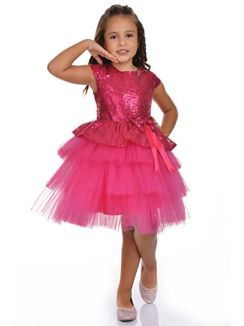 Mnk Baby & Kids Pul Payet Tütü Parti Elbisesi MNK0275 - S000389152-18686