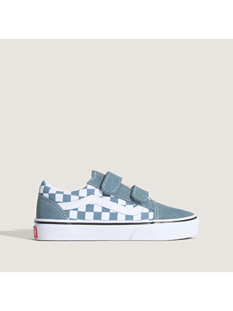 Vans Old Skool V Çocuk Mavi Sneaker - S000531131-17234