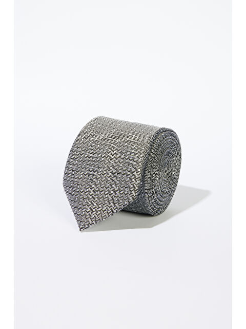 Altınyıldız Classics Erkek Gri Desenli Kravat - S000413965-20600