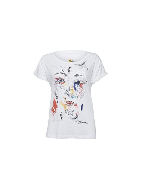 Biggdesign Red Face T-Shirt