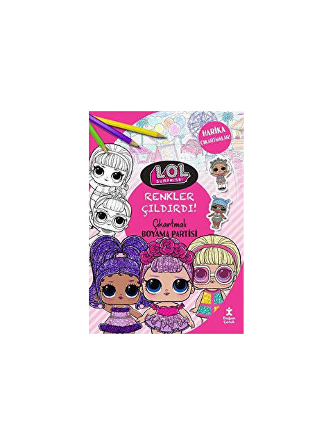 Doğan Çocuk Renkler Çıldırdı! L.OL.Çıkartmalı Boyama Partisi - S000347875-10231