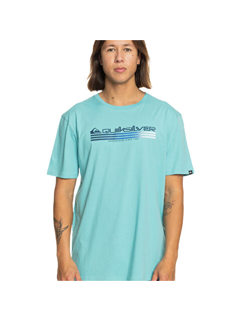 Quiksilver Omni Fill Erkek Mavi Tişört - S000489094-20055