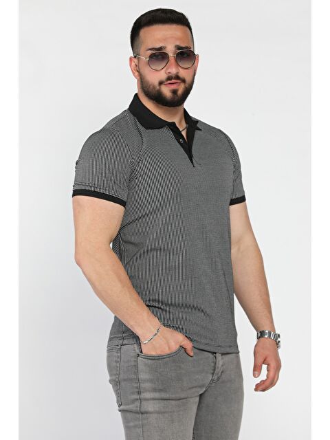 Mishar İtalia Erkek Polo Yaka Yarım Düğmeli Tişört - S000399508-19351