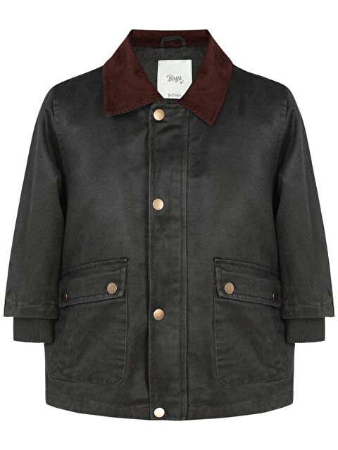 Civil Boys Gömlek Yakalı 6-9 Yaş Mont - Haki