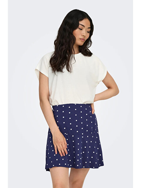 Only Onlmolly Relaxed Fit Bisiklet Yaka Kadın T Shirt 15368563