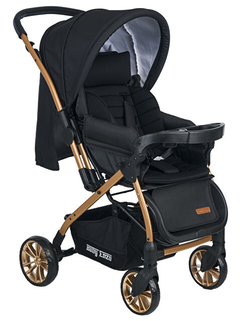 Baby Enzo Step25 Çift Yönlü Bebek Arabası Gold Siyah - S000355043-19351