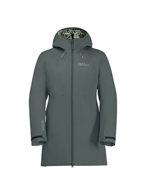 Jack Wolfskin Heidelstein Ins Kadın Yeşil Outdoor Ceketi - S000497493-18194