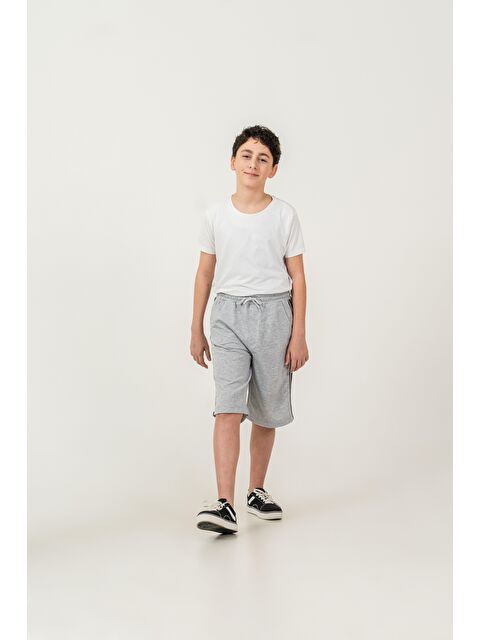 Mışıl Kids Yanlar Şeritli Erkek Çocuk Şort - S000513693-20600