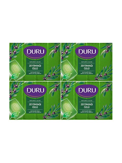 Duru Natural Olive Zeytinyağlı 16 Adet Banyo Sabunu 4x600gr - S000281493-20063