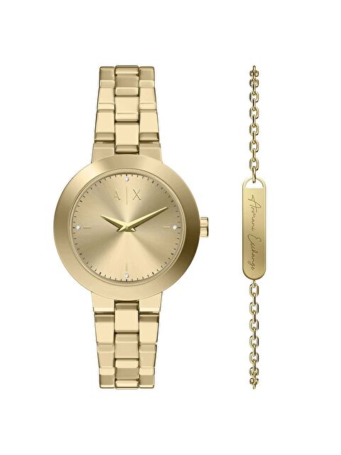 Armani Exchange AX7177SET Kadın Kol Saati ve Bileklik Seti