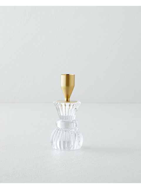 English Home Flory Şamdan 10.5 cm Şeffaf - S000486226-26865