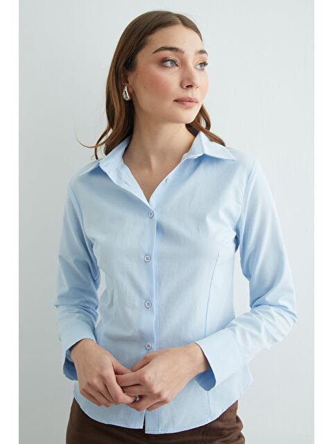 Fullamoda Basic Pensli Slim Fit Gömlek - S000504001-17234