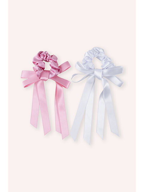 Panço Kız Çocuk Kurdela Detaylı Toka Seti - S000526035-23173