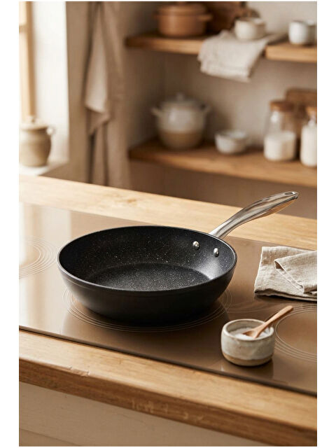 BERNARDO Chef Line Granit Tava Siyah 22cm