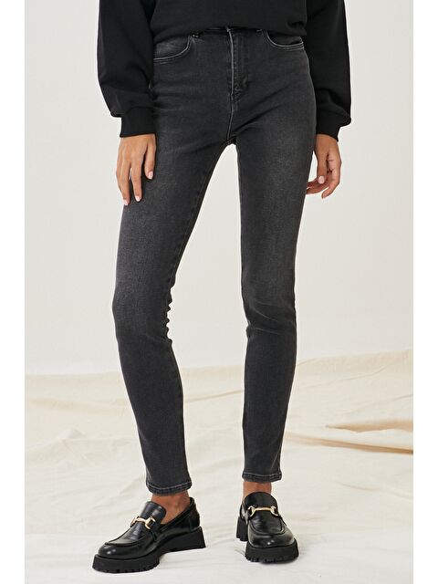 Wrangler High Rise Skinny Fit Denim Esnek Yüksek Bel Jean Jean Pantolon - S000470635-29666