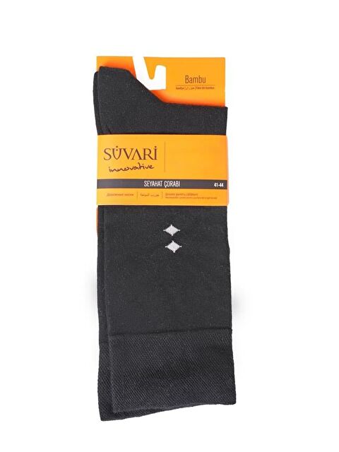 Süvari Siyah Bambu Çorap - S000459619-19351