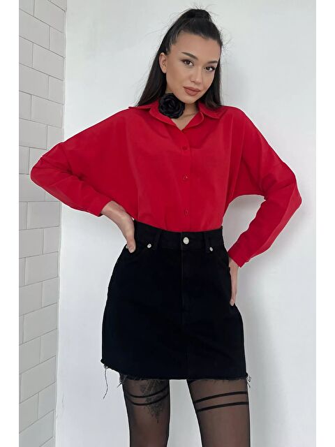 Gülseli Kadın Salaş Basic Gömlek - S000299710-20045