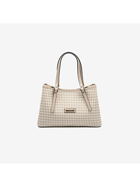 Silver Polo Kadın SP1252-M191 SILVER POLO Kol Çantası Kum Beji-Kum Beji