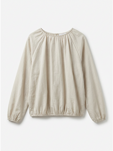 ALLDAY Taş-Yakası Büzgülü Bluz - S000525897-25636