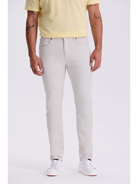 JAKAMEN Taş Slim Fit Pamuklu Dar Kesim 5 Cep Pantolon - S000496021-25636