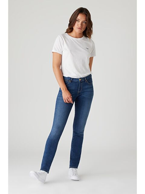 Wrangler Slim Fit Dar Kesim Denim Esnek Jean Jean Pantolon - S000470738-19393