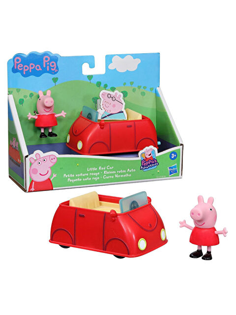 Peppa Pig Tekli Figür Ve Araç Red Car F2185-F2212 - S000430948-10231