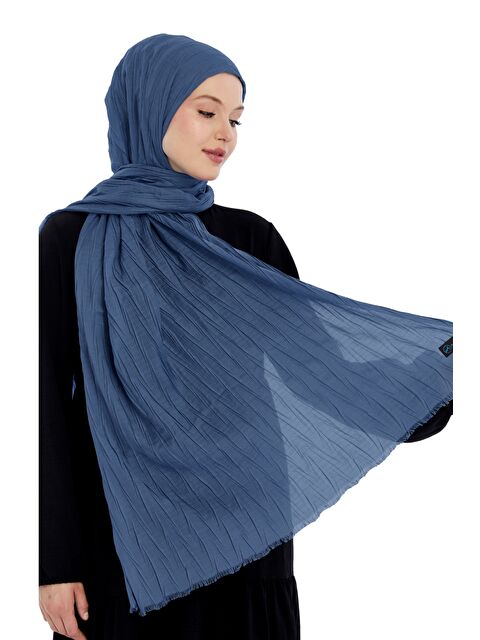 Altobeh Pliseli Bambu Şal - S000415506-8461