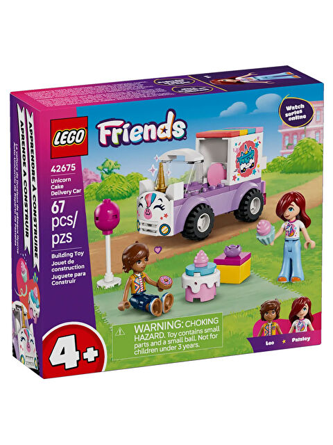 Lego Friends Tek Boynuzlu At Pasta Dağıtım Arabası 42675