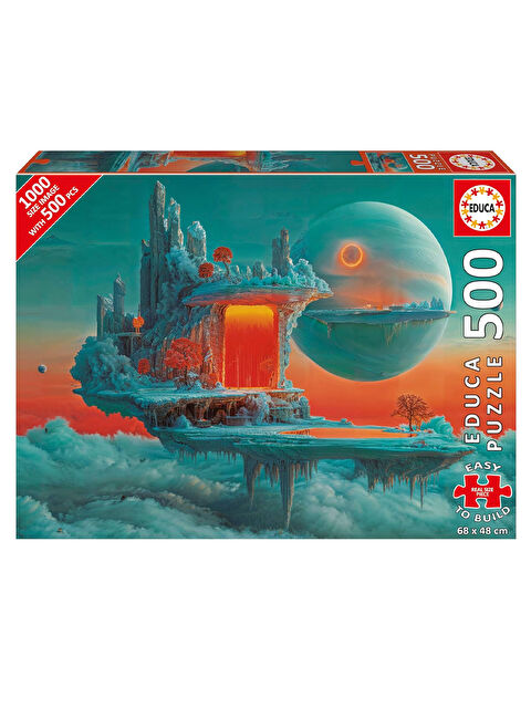 Educa Puzzle 500 Parça Plus Ateş ve Buz Gezegeni 20236