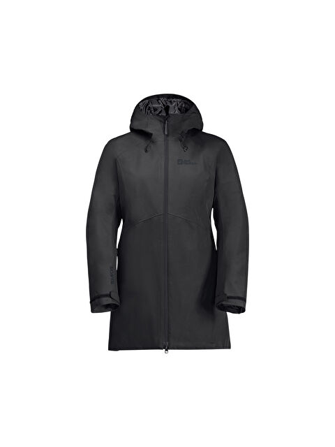 Jack Wolfskin Heidelstein Ins Kadın Siyah Outdoor Ceketi - S000490150-19351