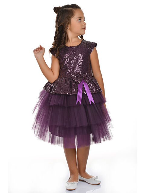 Mnk Baby & Kids Pul Payet Tütü Parti Elbisesi MNK0275 - S000389152-20036