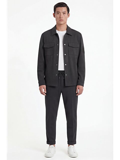 Sabri Özel Antrasit Bomber Suit - S000523690-29666