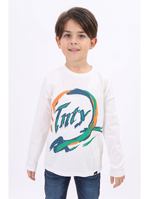 Toontoykids Erkek Çocuk Baskılı Tişört - S000375848-19965