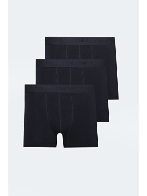 SLAZENGER JAMA 3 lü Set Erkek Lacivert Boxer