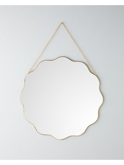 English Home Bonnie Metal Ayna 40 cm Gold - S000456912-20076