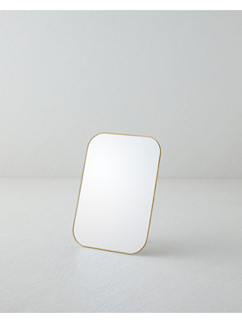 English Home Calida Metal Ayna 22 cm Gold - S000456915-20076