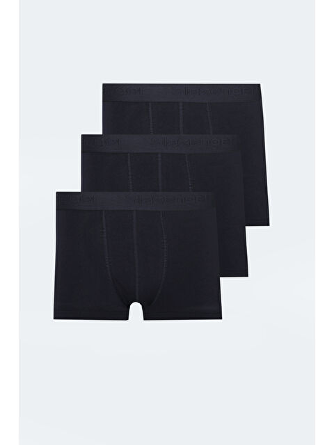 SLAZENGER JADAX 3 lü Set Erkek Lacivert Boxer